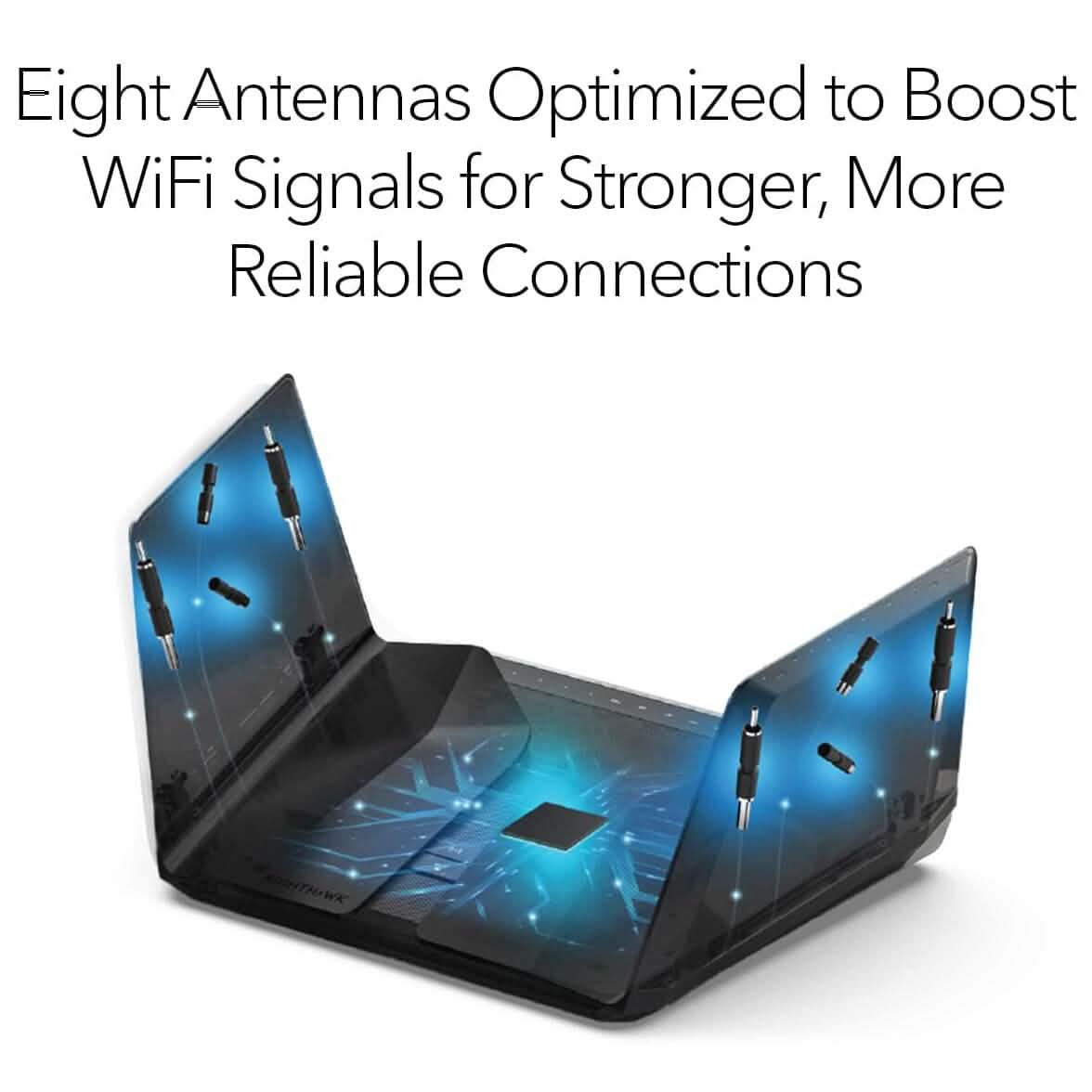 NETGEAR Nighthawk 12-Stream WiFi 6E Router (RAXE500) (Refurbished) Computer Accessories - DailySale