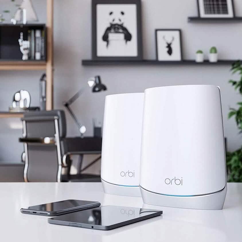 NETGEAR Orbi Whole Home Tri-band Mesh WiFi 6 System (RBK752) (Refurbished) Computer Accessories - DailySale