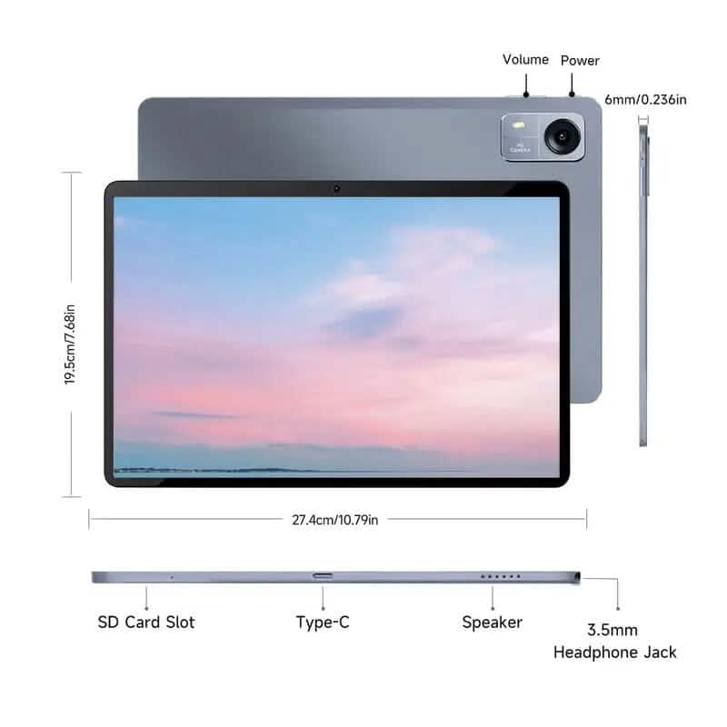 New Android 14 Tablet Powerful Octa-core T606 Processor 12GB RAM 128GB ROM Tablets - DailySale