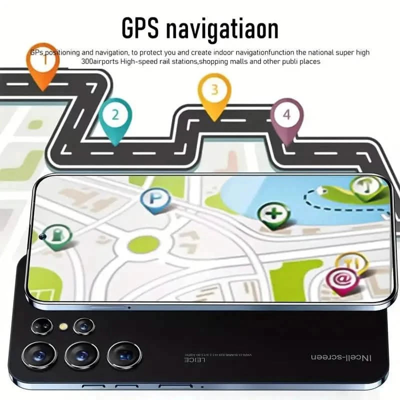 New Android 5G Smartphone, C24, 6.8-inch Large Screen, Dual SIM Standby, 8+256GB, Expandable 128GB, 12MP+50MP HD Camera Cell Phones - DailySale