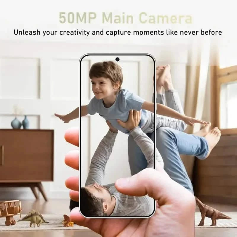 New Android 5G Smartphone, C24, 6.8-inch Large Screen, Dual SIM Standby, 8+256GB, Expandable 128GB, 12MP+50MP HD Camera Cell Phones - DailySale