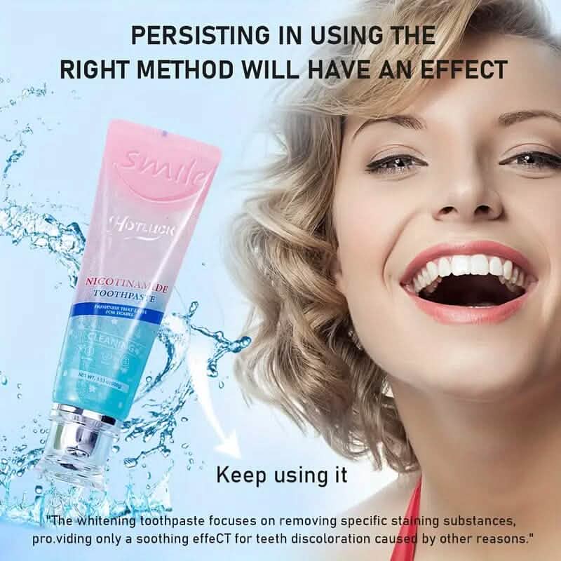 Niacinamide Intensive Whitening Toothpaste - Fresh Breath, Remove Tooth Stains Beauty & Personal Care - DailySale