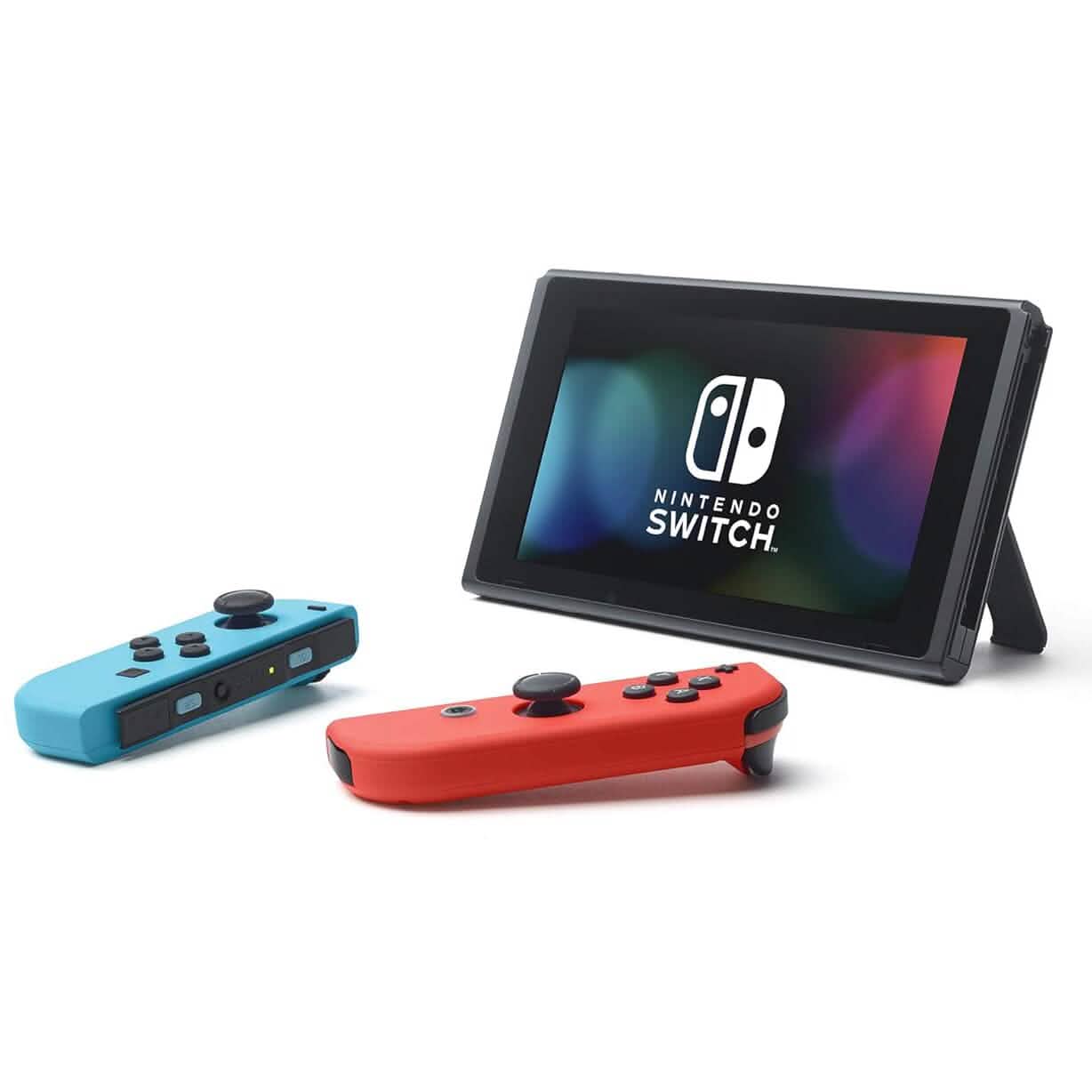 Nintendo Switch – OLED Model w/ Neon Red & Neon Blue Joy-Con (Refurbished) Video Games & Consoles - DailySale