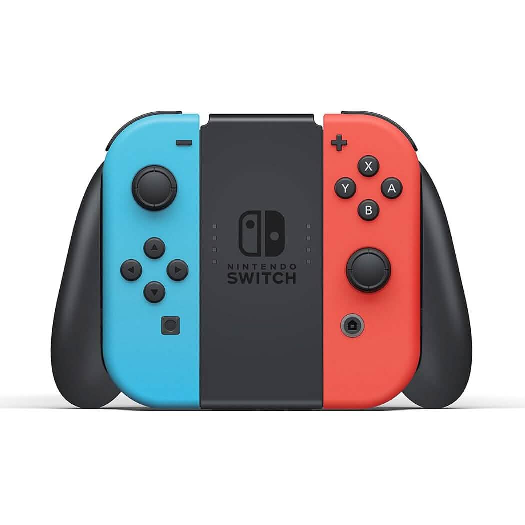 Nintendo Switch – OLED Model w/ Neon Red & Neon Blue Joy-Con (Refurbished) Video Games & Consoles - DailySale
