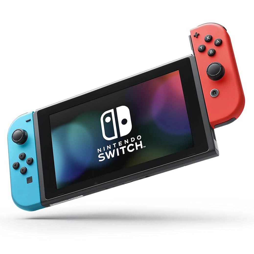 Nintendo Switch – OLED Model w/ Neon Red & Neon Blue Joy-Con (Refurbished) Video Games & Consoles - DailySale