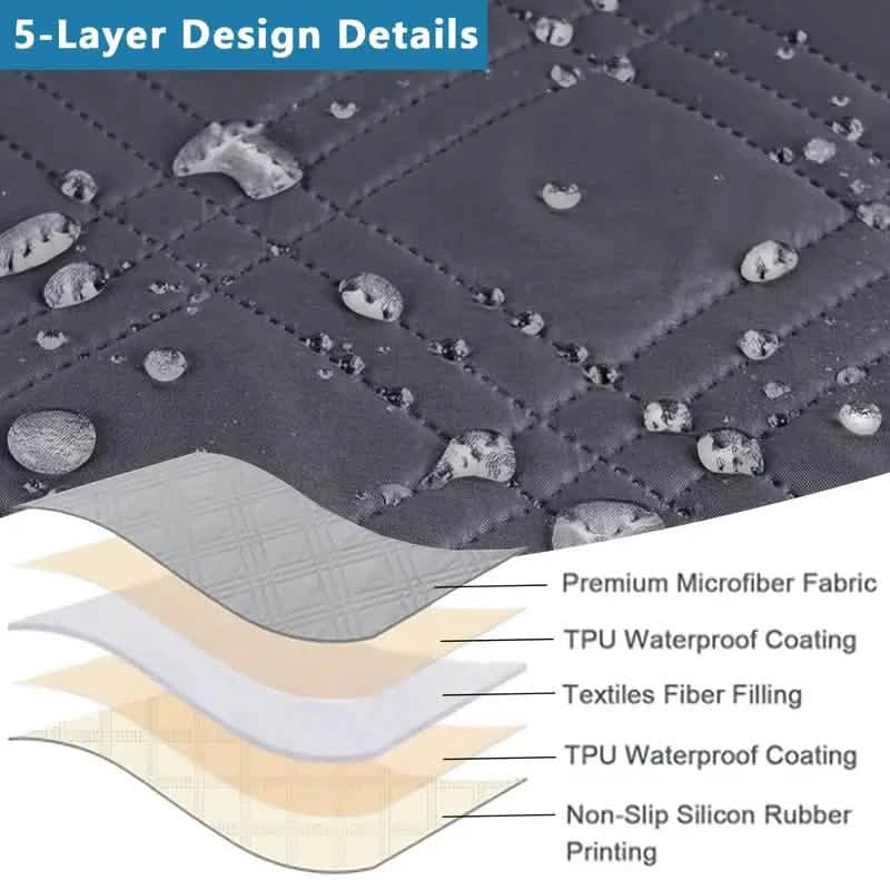 Non Slip Recliner Chair Cover, Washable Reclining Chair/Furniture Protector Furniture & Decor - DailySale
