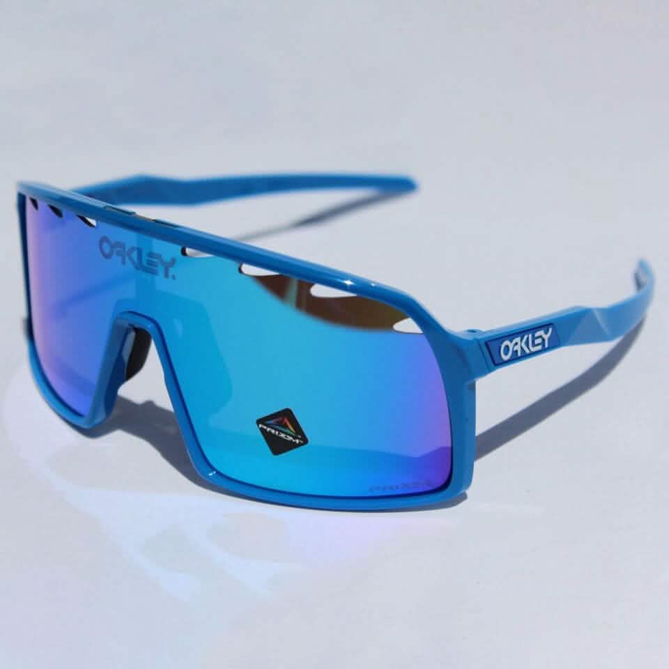 Oakley Sutro Sunglasses Sapphire Blue/Prizm Sapphire (Refurbished) Men's Shoes & Accessories - DailySale