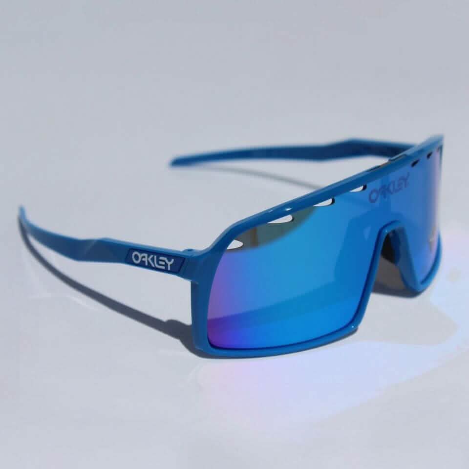 Oakley Sutro Sunglasses Sapphire Blue/Prizm Sapphire (Refurbished) Men's Shoes & Accessories - DailySale