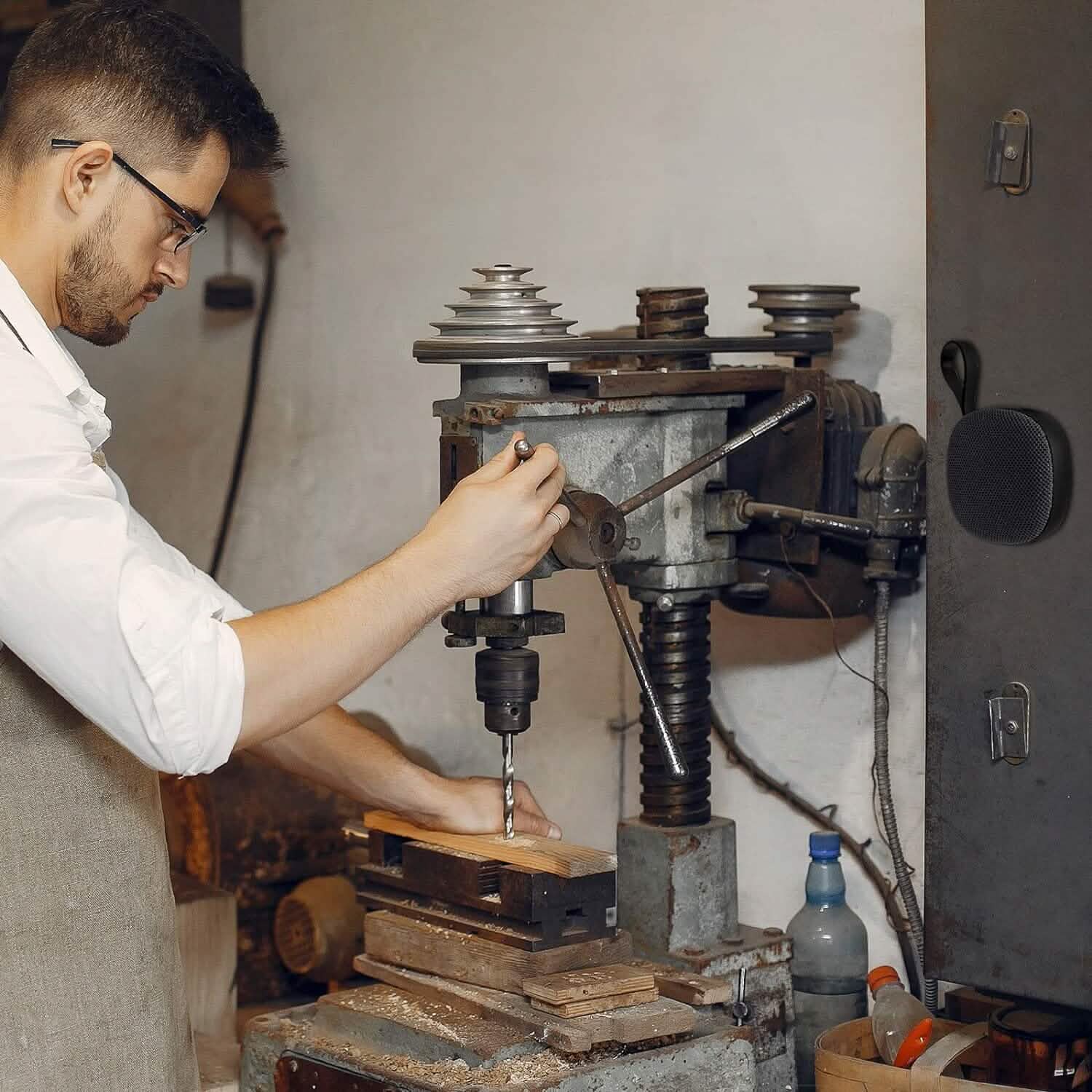 ORIDECOR Wearable Magnetic Bluetooth Speaker Speakers - DailySale