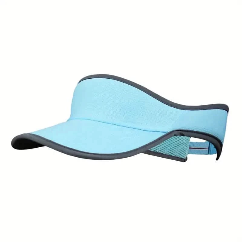 Outdoor Men and Women Visor Cap Hats Blue - DailySale