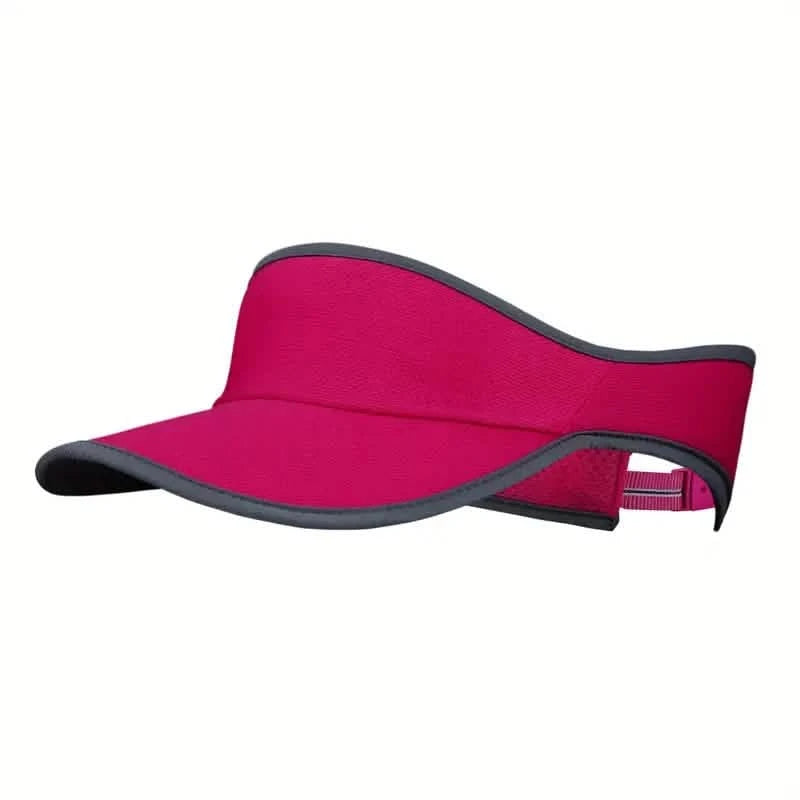 Outdoor Men and Women Visor Cap Hats Peach - DailySale