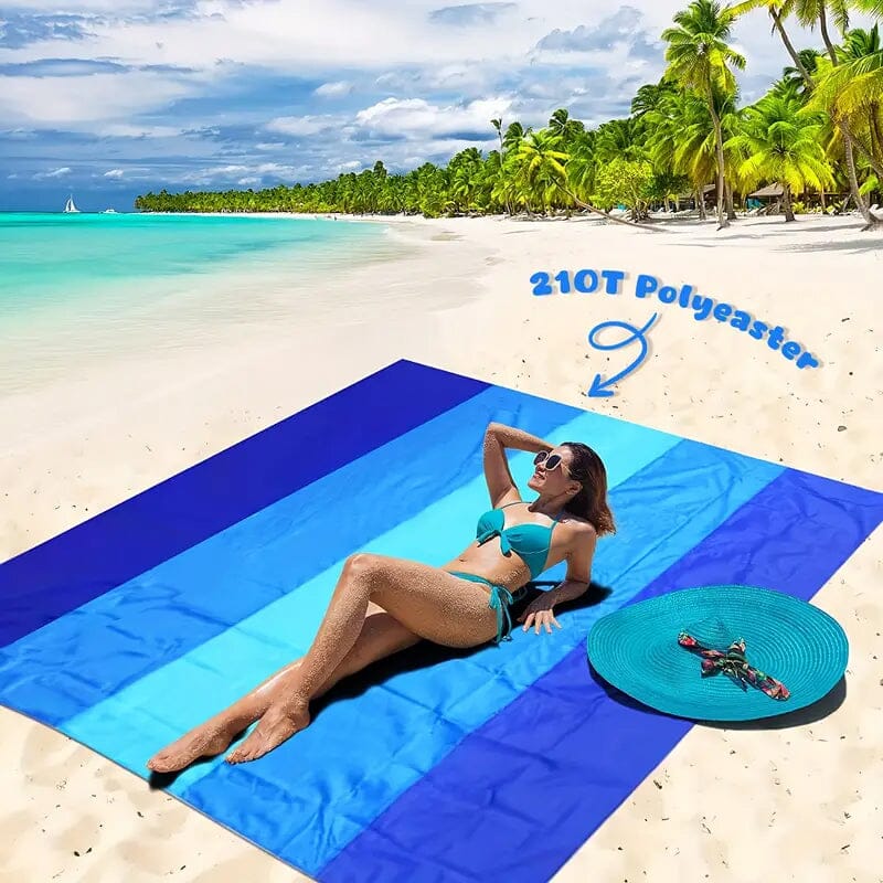 Oversized Waterproof Beach Blanket Sports & Outdoors - DailySale
