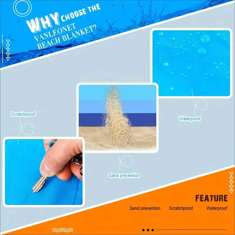 Oversized Waterproof Beach Blanket Sports & Outdoors - DailySale