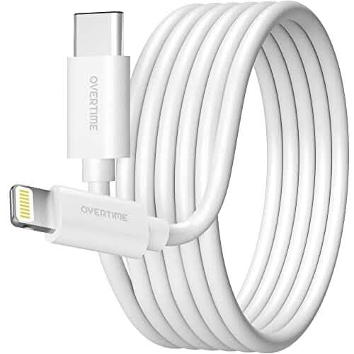 Overtime iPhone MFI Certified 10ft USB-C to Lightning Charging Cable Mobile Accessories - DailySale