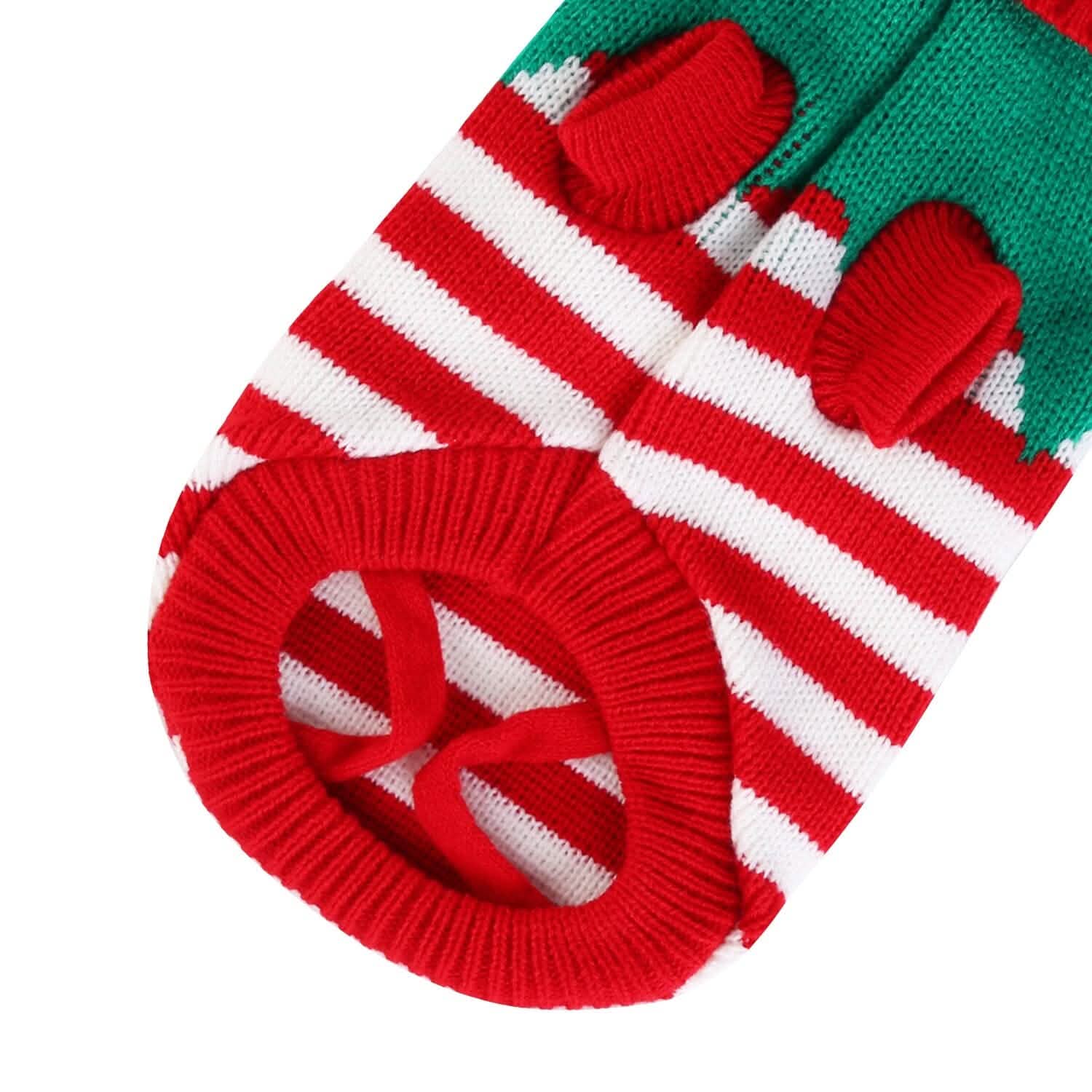 Pet Christmas Turtleneck Sweater Pet Supplies - DailySale