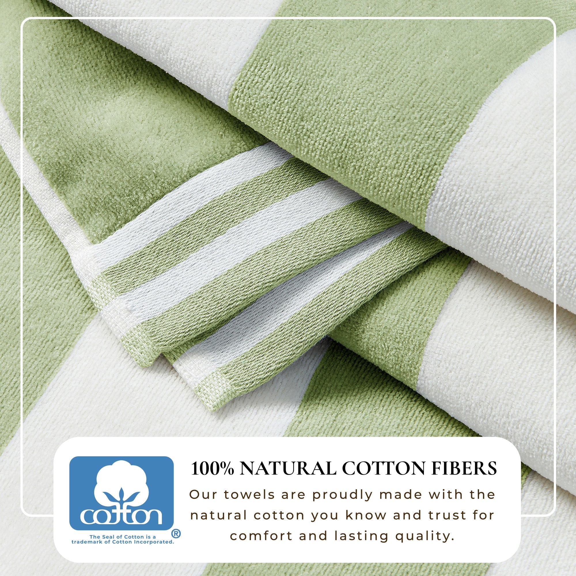 Striped Cabana Beach Towel - Edgartown Collection