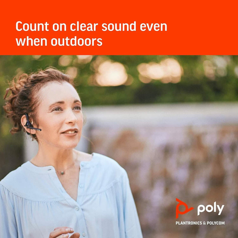 Plantronics Poly Voyager 5200 Wireless Headset Headphones - DailySale