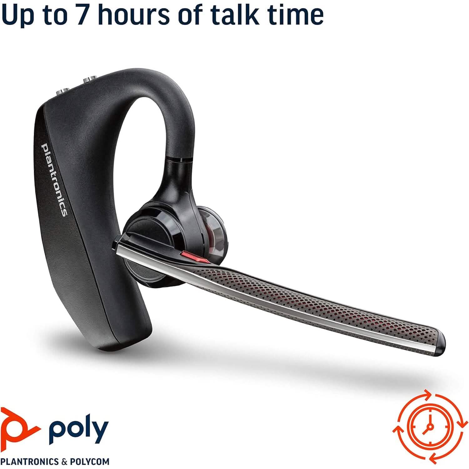 Plantronics Poly Voyager 5200 Wireless Headset Headphones - DailySale