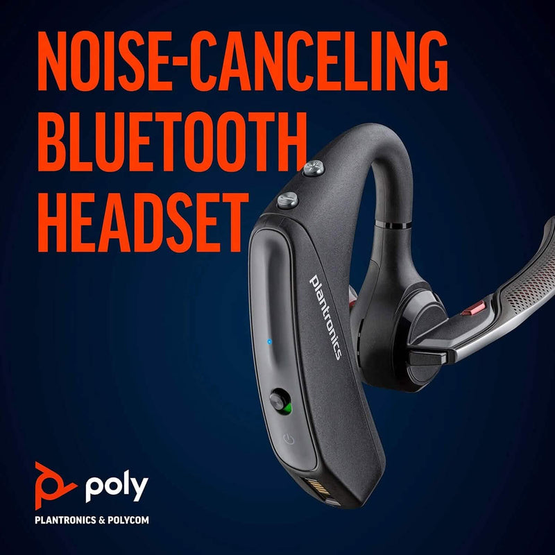 Plantronics Poly Voyager 5200 Wireless Headset Headphones - DailySale