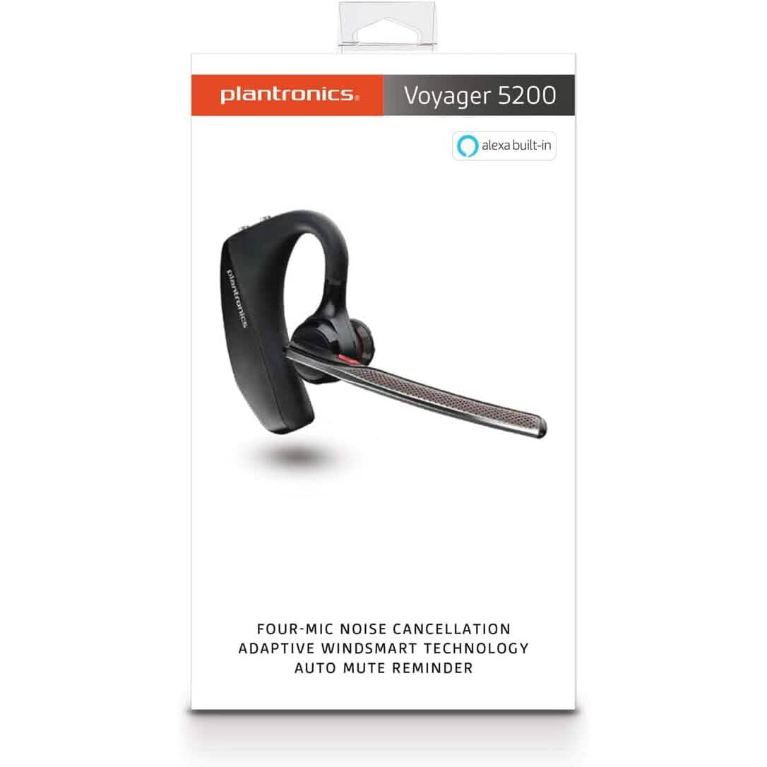 Plantronics Poly Voyager 5200 Wireless Headset Headphones - DailySale