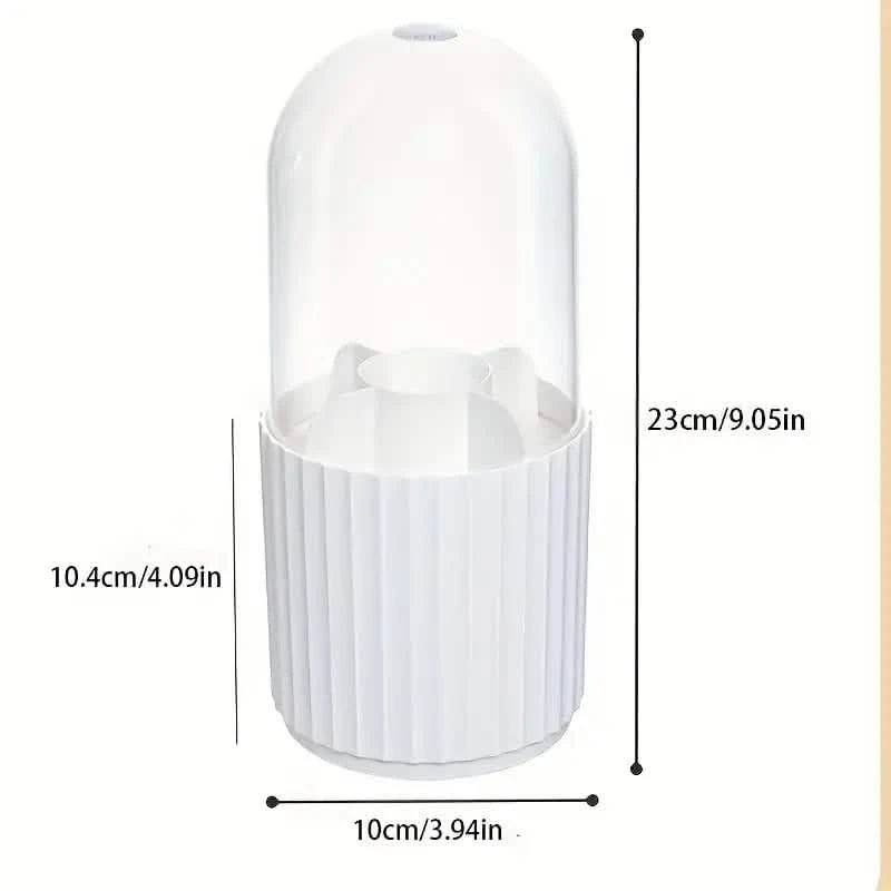 Plastic Makeup Brush Storage Box Beauty & Personal Care - DailySale