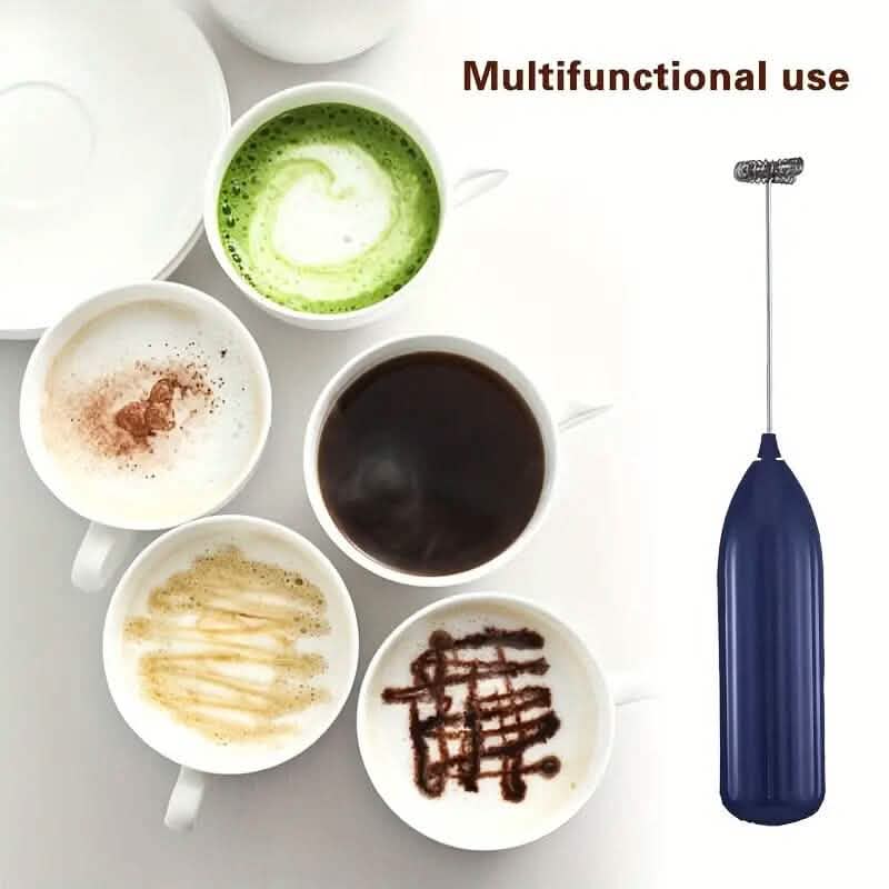 Portable Battery Operated Powerful Handheld Milk Frother Kitchen Tools & Gadgets - DailySale