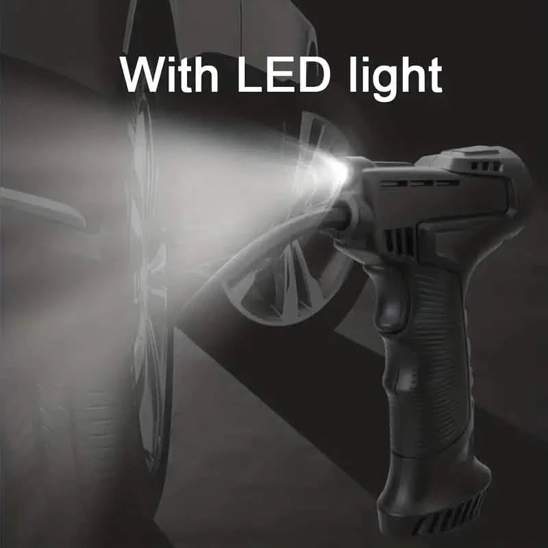 Portable Digital Tire Inflator with LED Light Automotive - DailySale