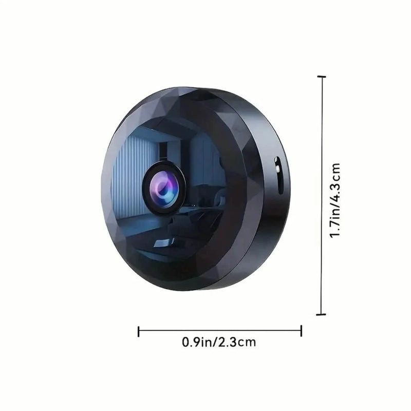 Portable Mini Wireless WiFi Camera, Indoor/Outdoor Surveillance Security Hidden Nanny Cam with Night Vision Smart Home & Security - DailySale