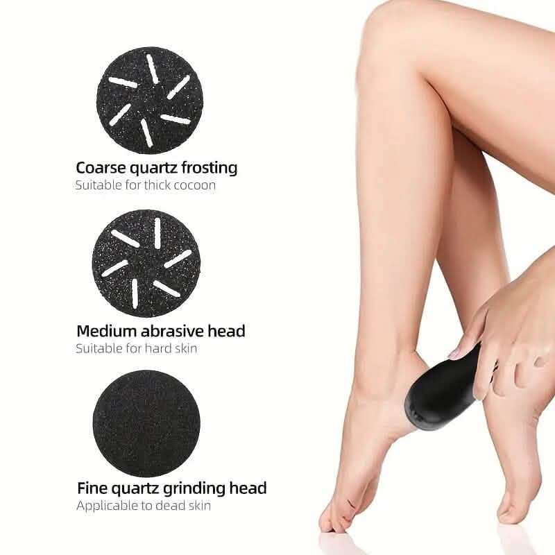 Portable Rechargeable Electric Foot File Beauty & Personal Care - DailySale