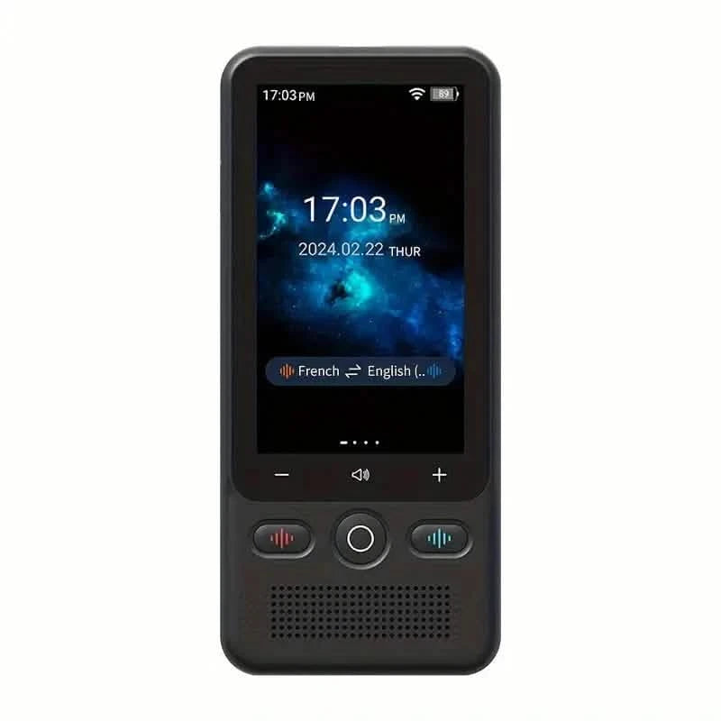 Portable Two-Way Language Translator with 138 Languages & 39 Voices Audio Accessories - DailySale