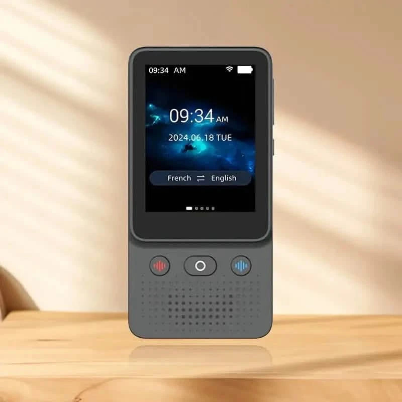 Portable Two-Way Language Translator with 138 Languages & 39 Voices Audio Accessories - DailySale