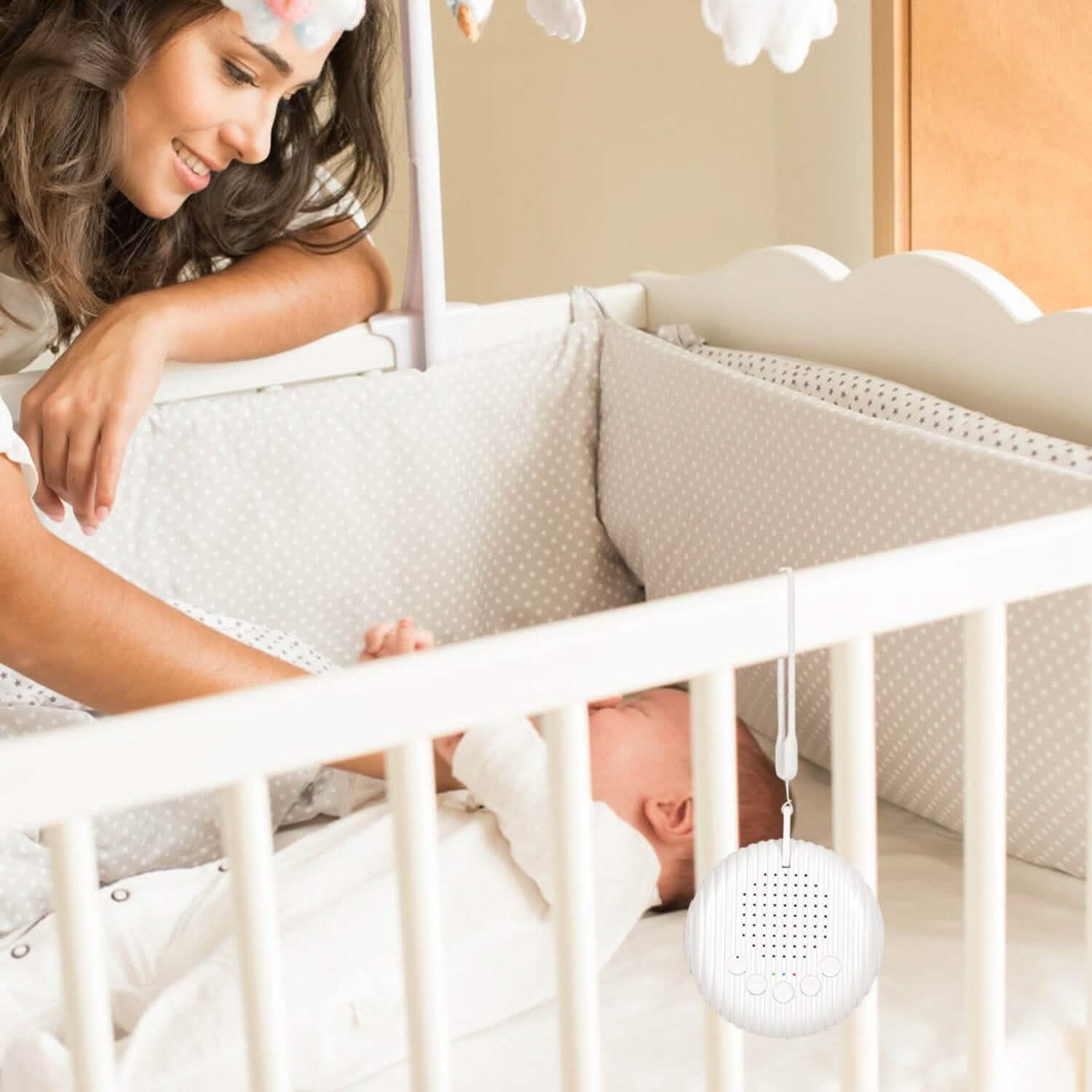 Portable White Noise Sound Machine for Sleep Aid Wellness - DailySale