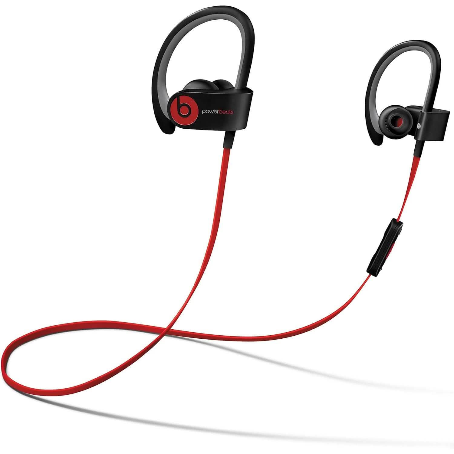 PowerBeats 2 by Dr. Dre Wireless In-Ear Headphones – Black (Refurbished) Headphones - DailySale