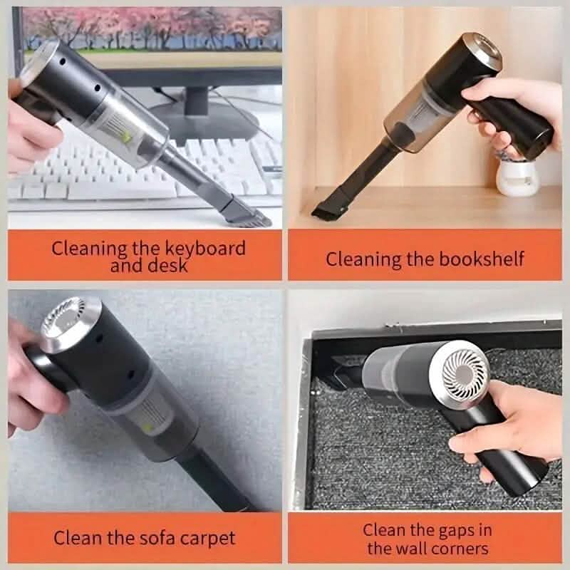 Powerful Handheld Vacuum Cleaner With Strong Suction Household Appliances - DailySale