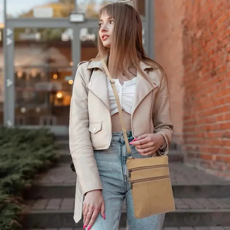 Premium Leather Organizer Purse Women's Handbag Travel Bag Handbags & Wallets - DailySale