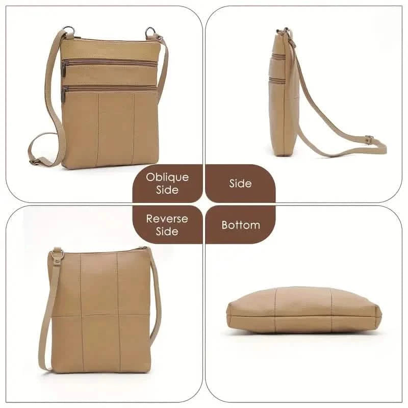 Premium Leather Organizer Purse Women's Handbag Travel Bag Handbags & Wallets - DailySale