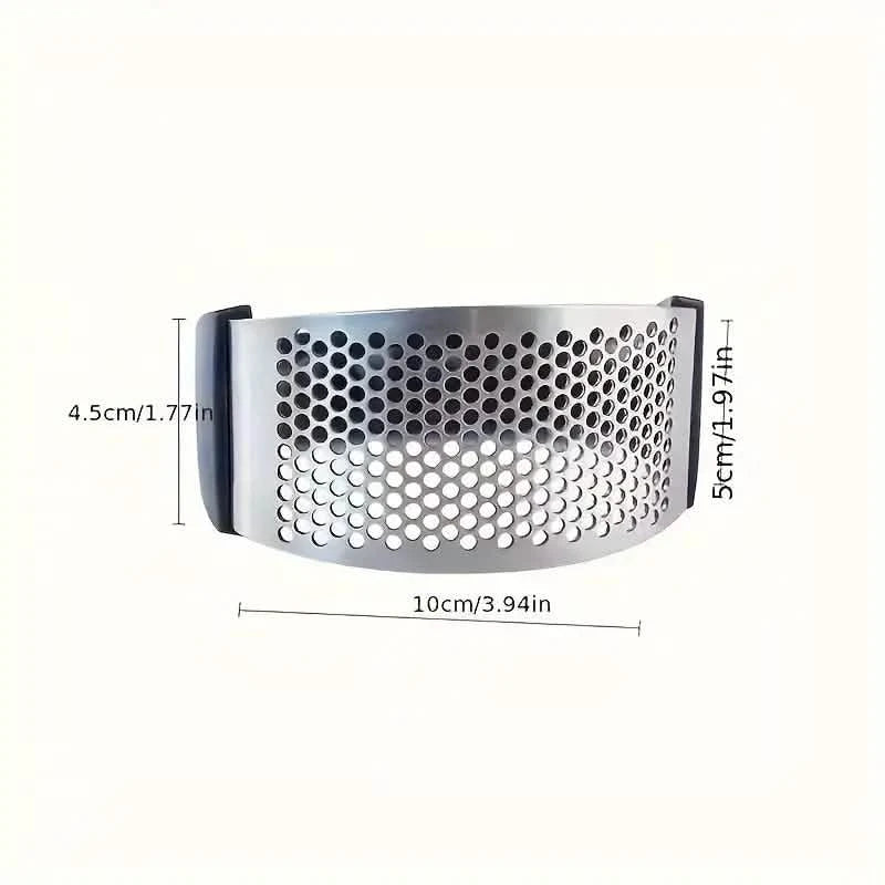 Premium Stainless Steel Garlic Rocker Press - Compact, Durable, and Rust-Resistant Kitchen Gadget Kitchen Tools & Gadgets - DailySale