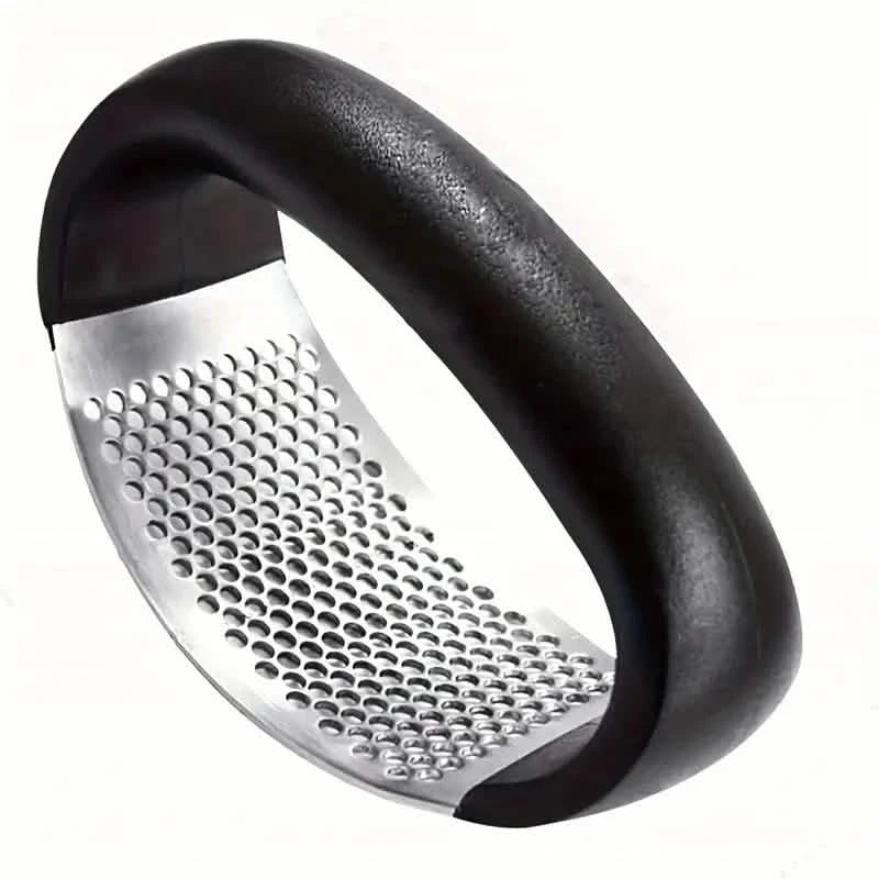 Premium Stainless Steel Garlic Rocker Press - Compact, Durable, and Rust-Resistant Kitchen Gadget Kitchen Tools & Gadgets - DailySale