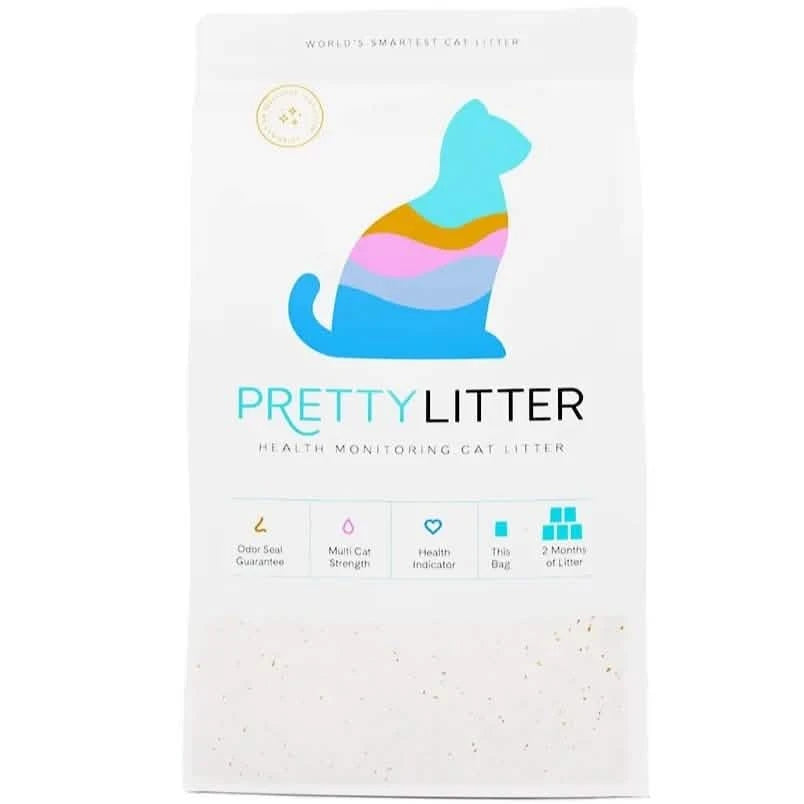 PrettyLitter Cat Litter 8 lb Health Monitoring Cat Litter