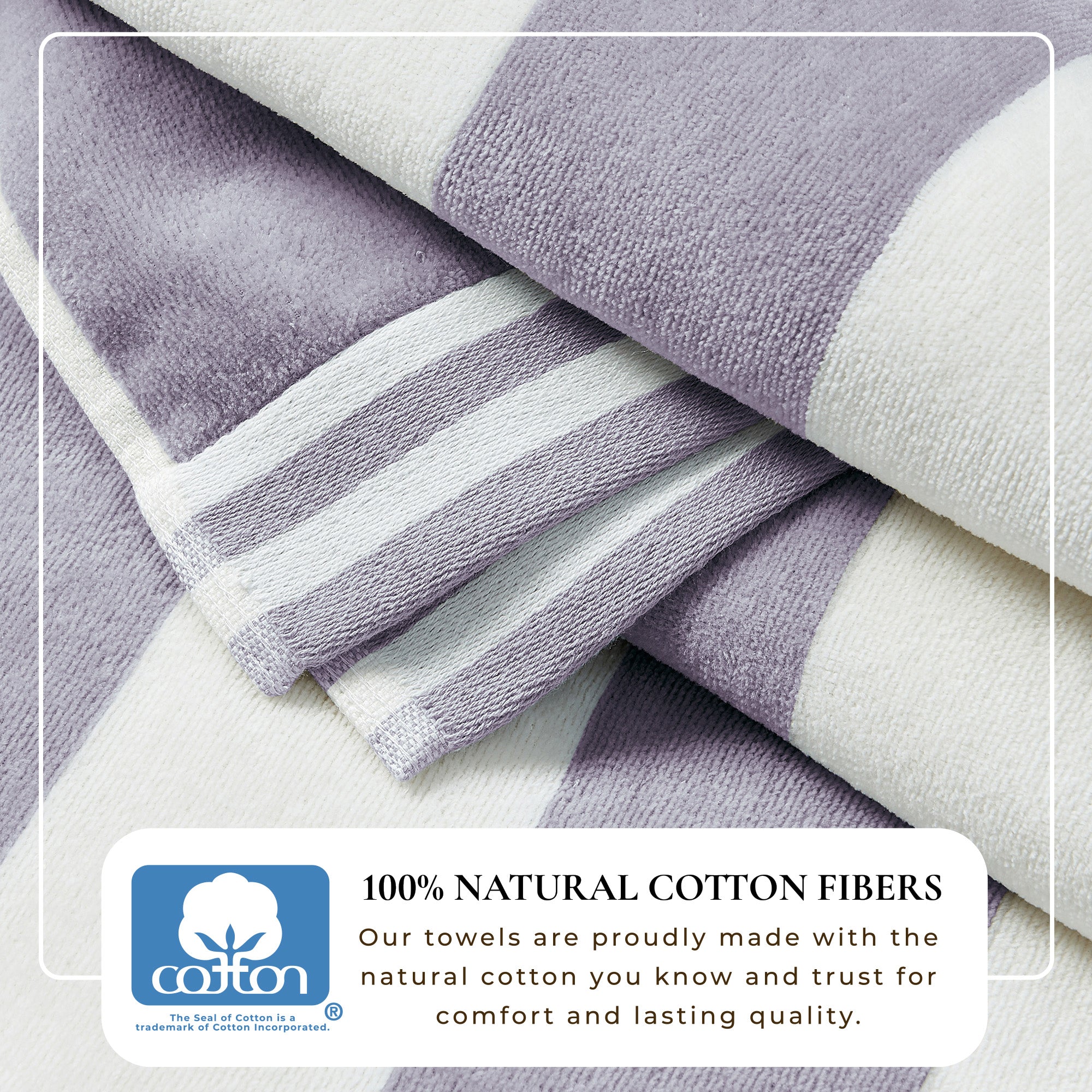 Striped Cabana Beach Towel - Edgartown Collection