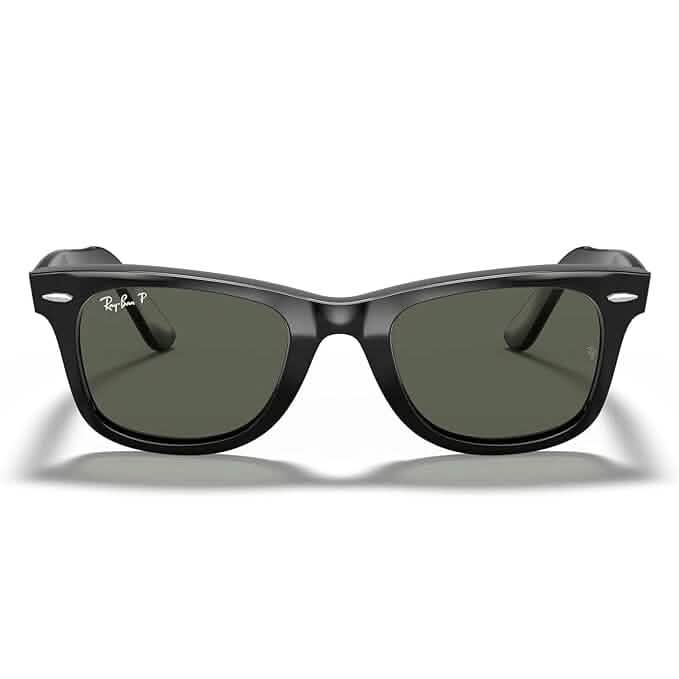 Ray-Ban RB2140 Original Wayfarer Polarized Square Sunglasses (Refurbished) Men's Shoes & Accessories - DailySale