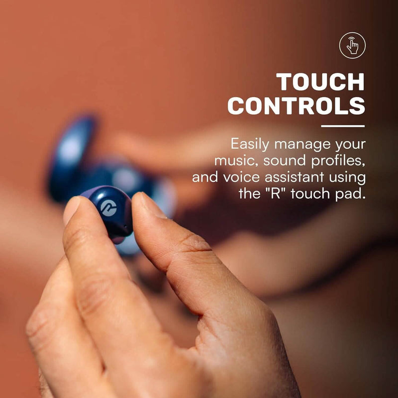 Raycon Fitness Bluetooth True Wireless Earbuds with Built in Mic (Refurbished) Headphones - DailySale