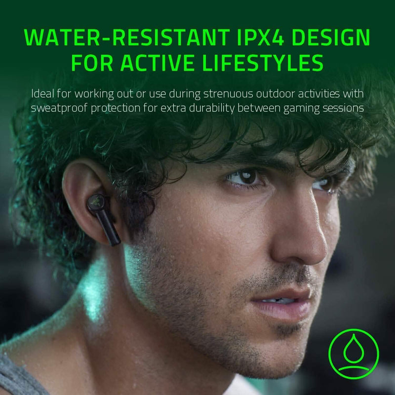 Razer Hammerhead 13MM Drivers True Wireless Bluetooth Gaming Earbuds (Refurbished) Headphones - DailySale