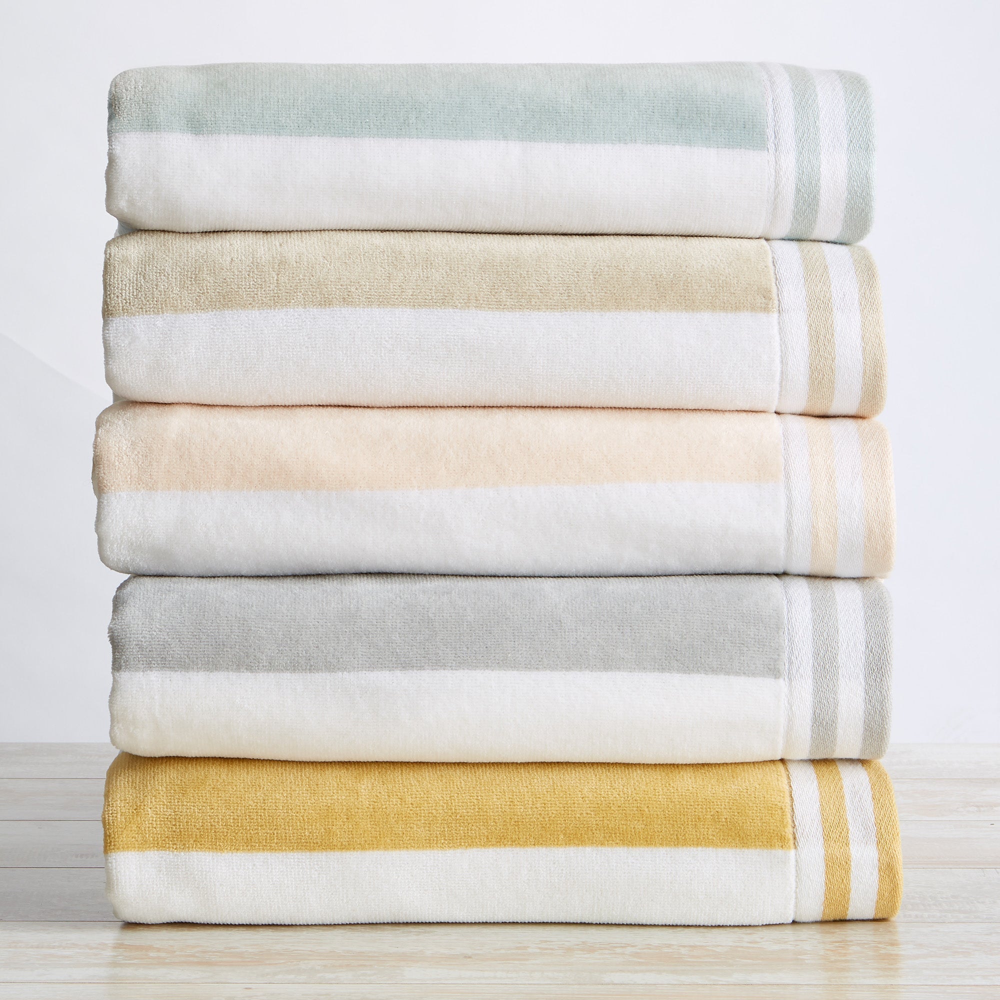 Striped Cabana Beach Towel - Edgartown Collection