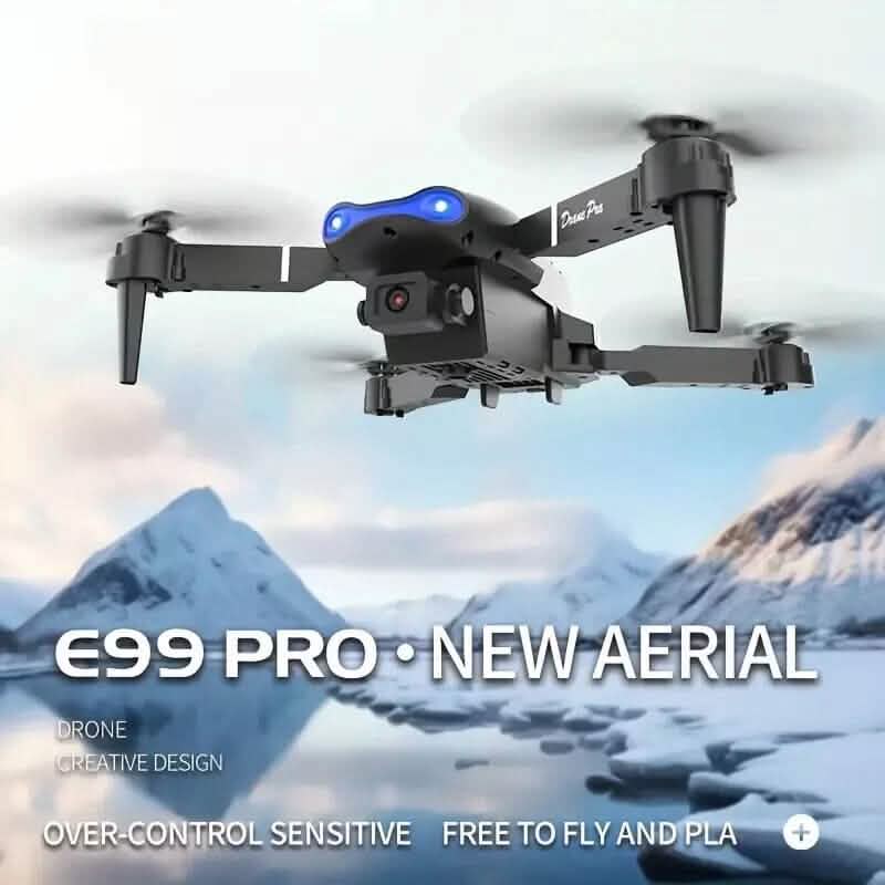 RC Pro Drone With 4K HD Dual Camera WiFi FPV Foldable Quadcopter Cameras & Drones - DailySale