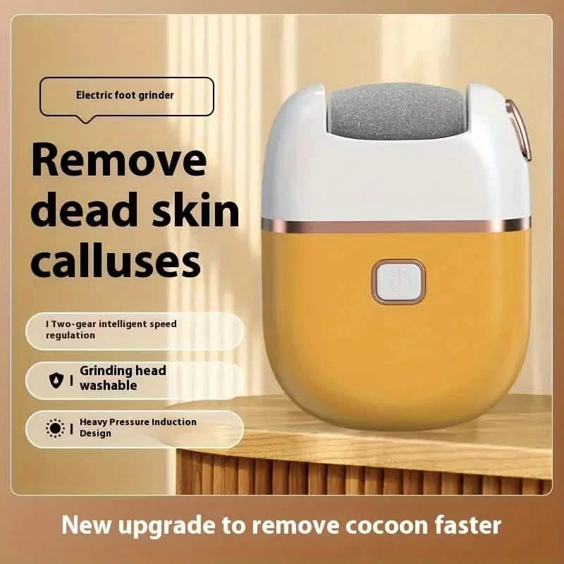 Rechargeable Electric Foot Grinder - Three Replaceable Grinding Heads Beauty & Personal Care - DailySale