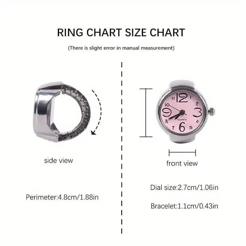 Retro Creative Finger Mini Watch For Teenagers Rings - DailySale