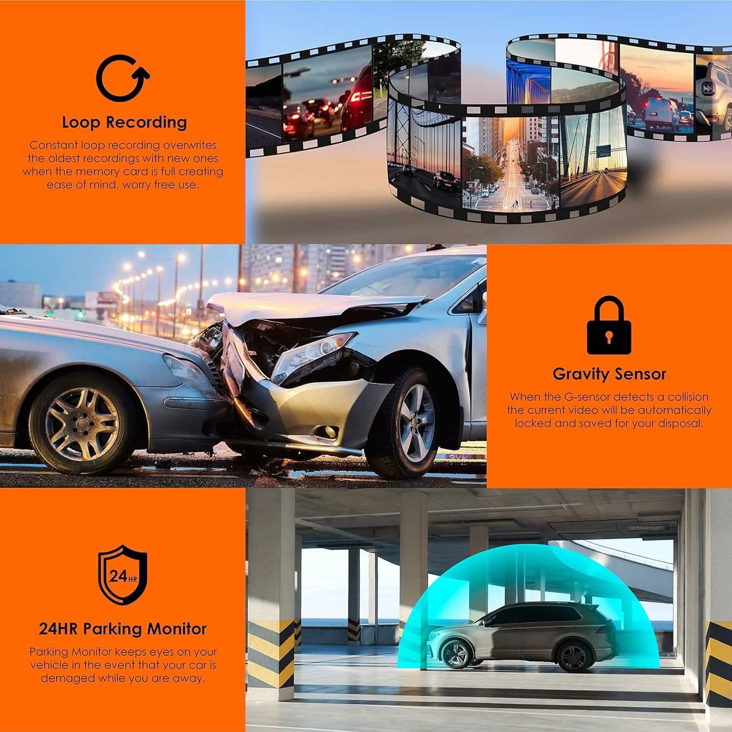 RexingUSA V55 Dash Cam - 4k Modular Capabilities Automotive - DailySale