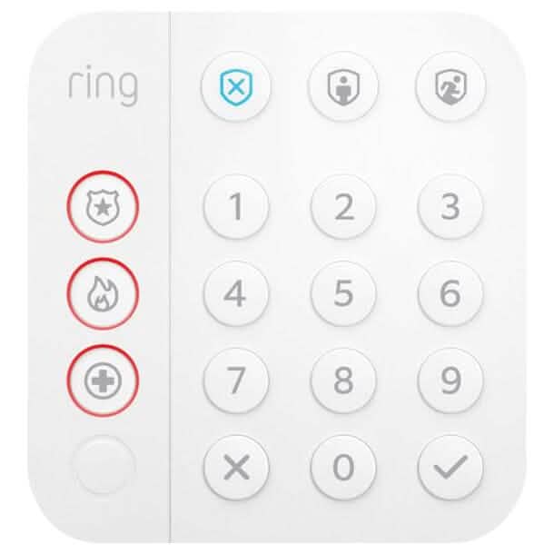 Ring Alarm Keypad 2nd Gen - White Smart Home & Security - DailySale