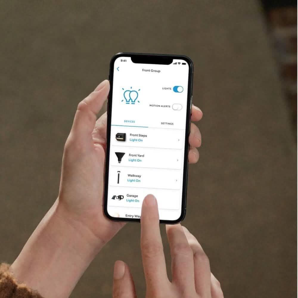 Ring - Smart Lighting Wired Floodlight - White Outdoor Lighting - DailySale